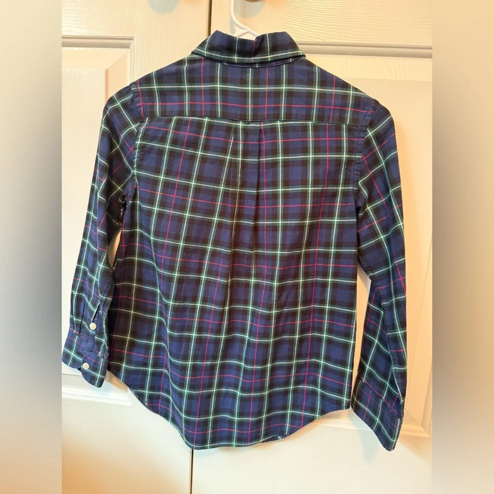 Ralph Lauren Plaid Button-Up Shirt